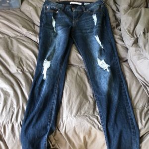 Distressed Jeans